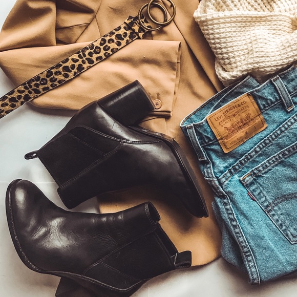 Clarks Shoes - Othea Ruby heeled Chelsea Clarks boots